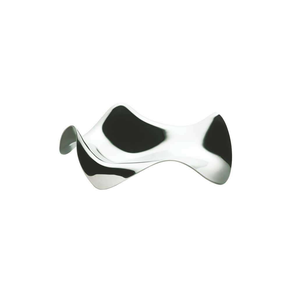 Repose-cuillère Blip métal - Alessi - Acier brillant - Acier inoxydable poli