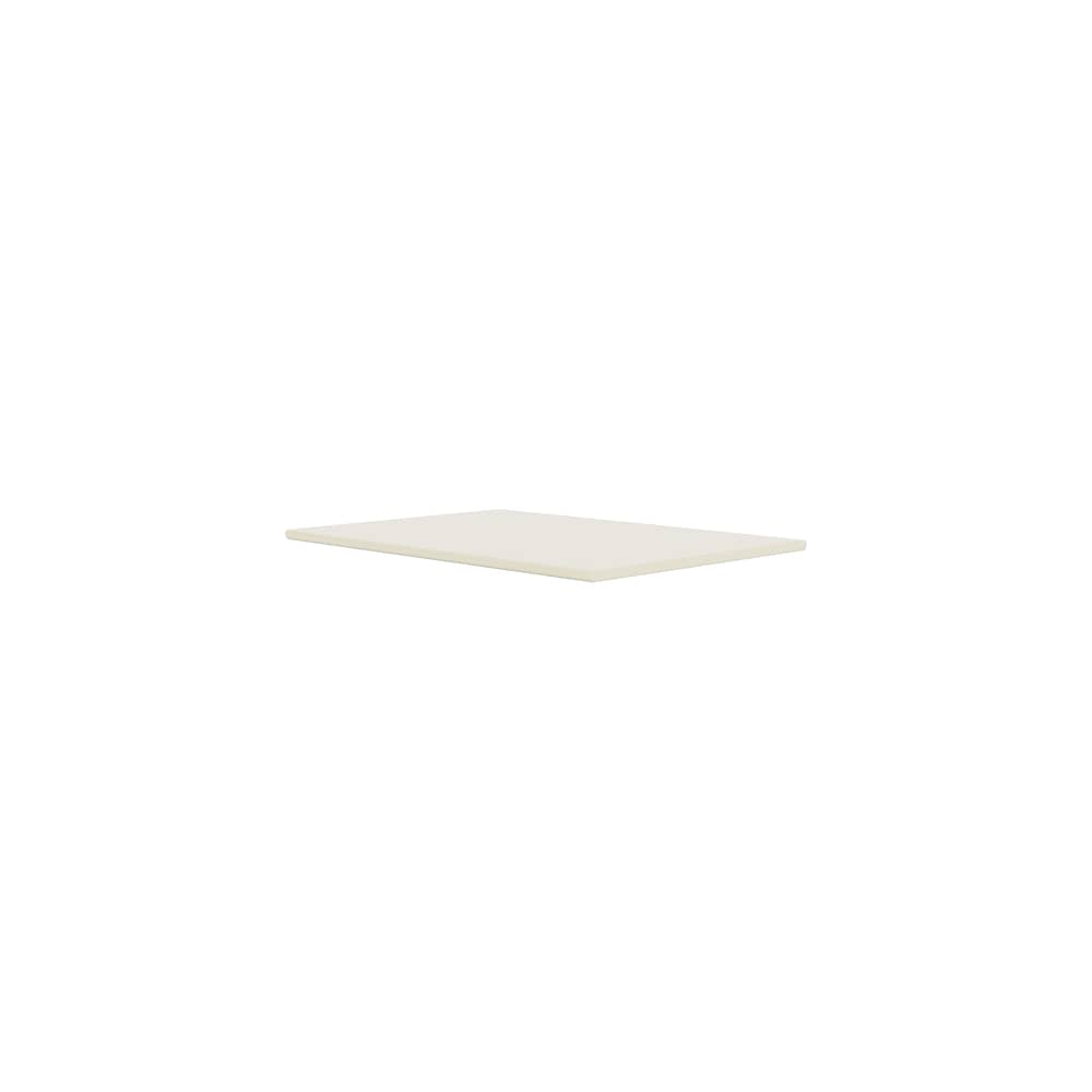 Accessorio  legno giallo / Piano/vassoio superiore per un modulo Montana Mini - L 35 x P 25 cm - MONTANA - Vaniglia 150 - MDF laccato