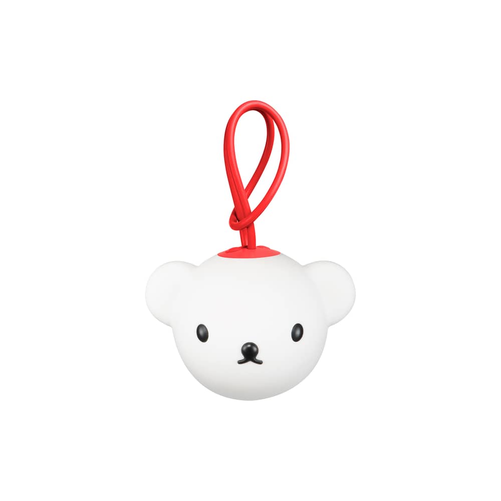 Lampe extérieur sans fil rechargeable Bolleke x Boris / LED - Ø 20 cm - Fatboy - Boris - Polyéthylène, Silicone