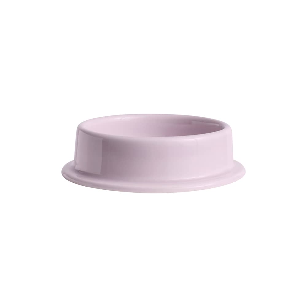 Column Candle stick ceramic pink / For Block candle - Ø 11 cm - Hay - Pale pink - Enamelled earthenware