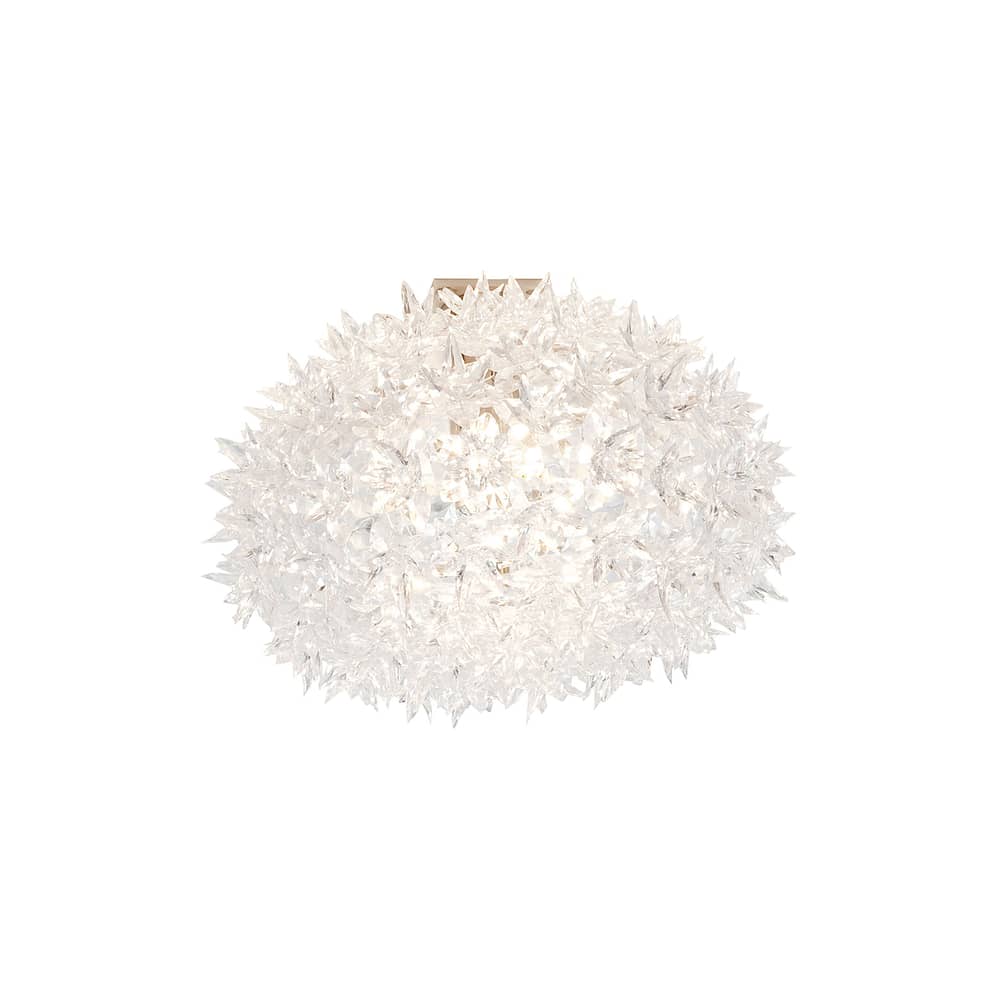 Wandleuchte Bloom plastikmaterial transparent / Deckenleuchte - Ø 53 cm - Kartell - Kristall - Polykarbonat
