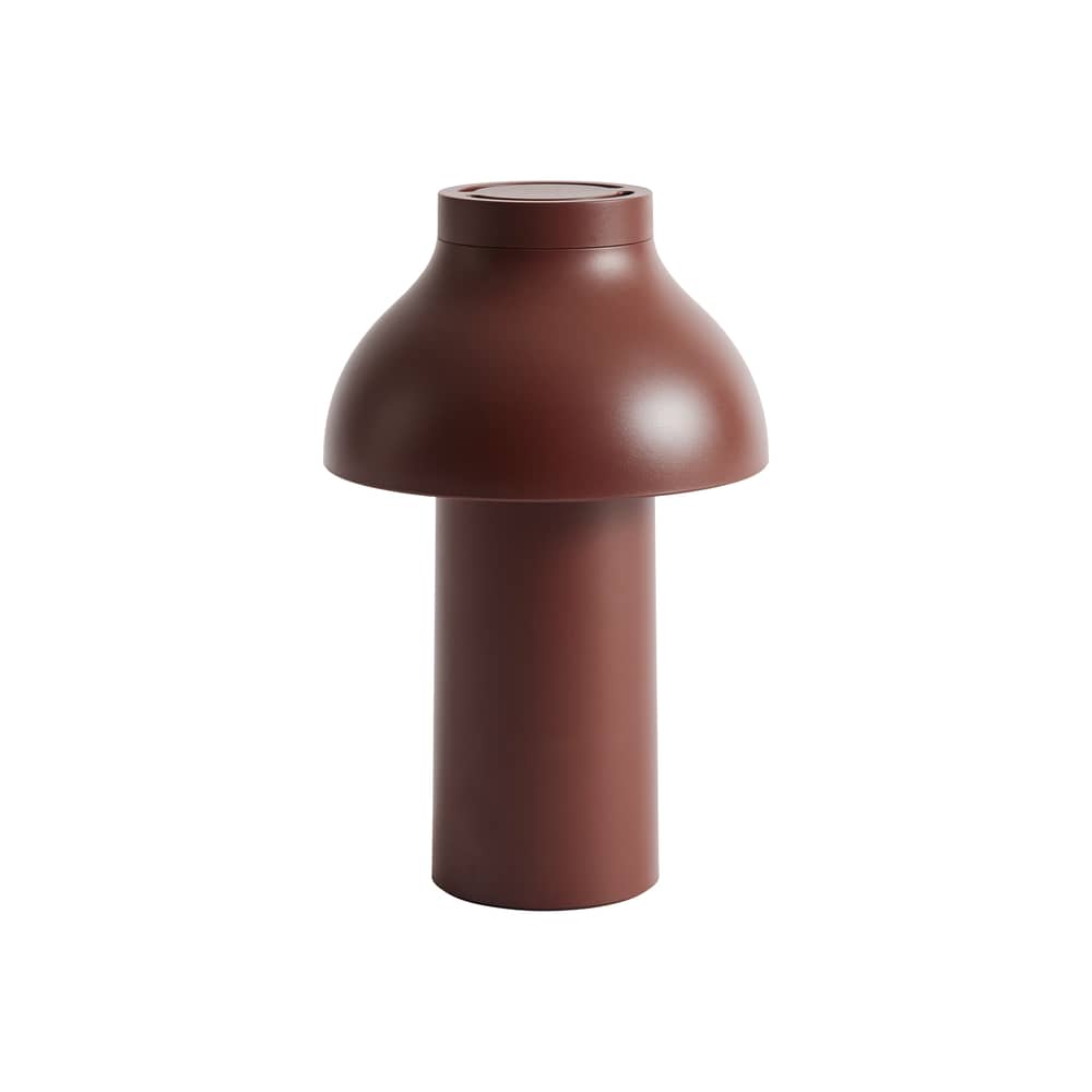 Lampe extérieur sans fil rechargeable PC Portable n°2 / Pierre Charpin - Hay - Rouge oxyde - ABS, Polypropylène