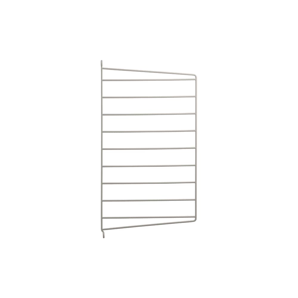  Wall mount metal beige / by unit - H 50 x D 30 cm - String Furniture - Beige - Lacquered steel
