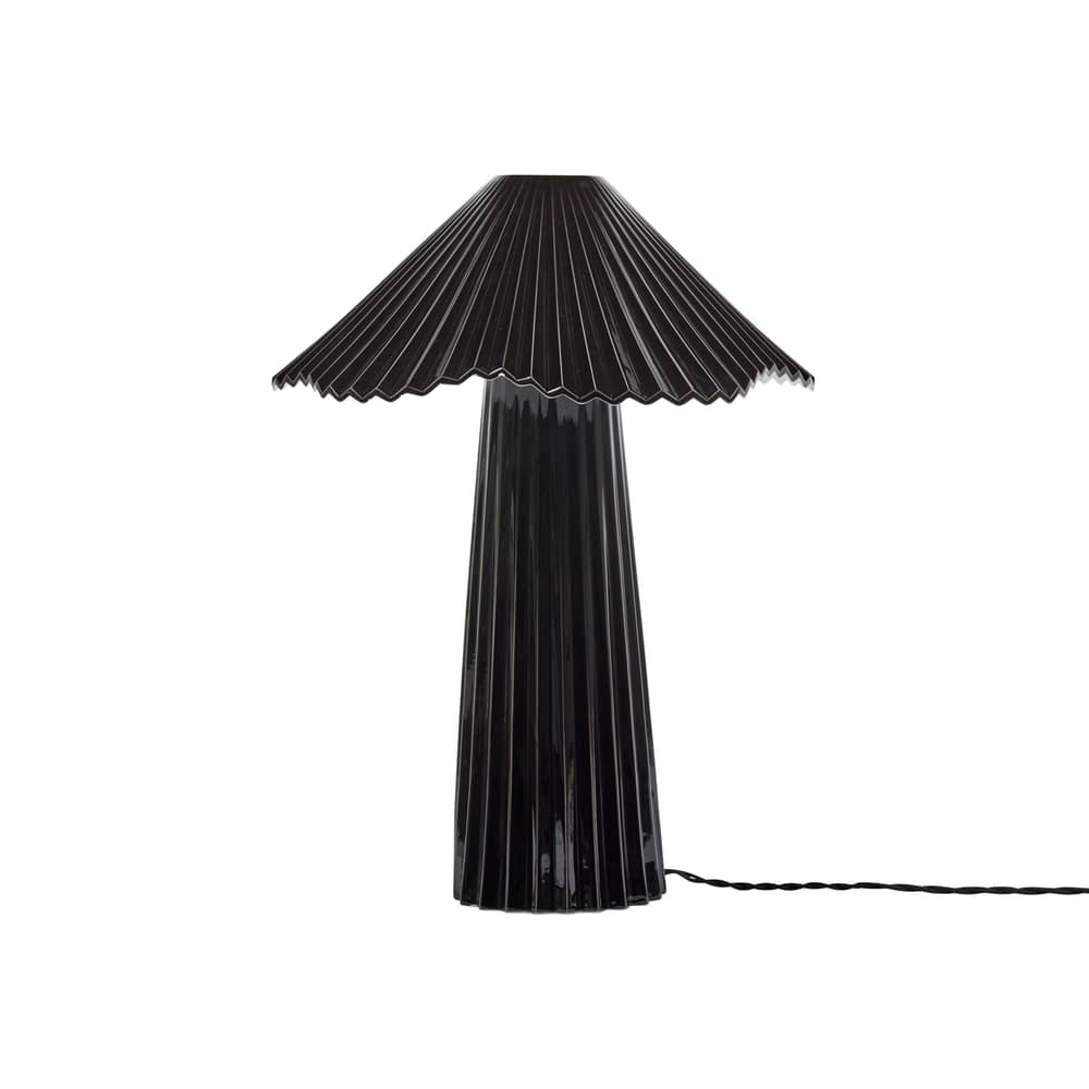 Lampe de table Uala Large / Ø 37.5 x H 48 cm - Serax - Noir - Porcelaine