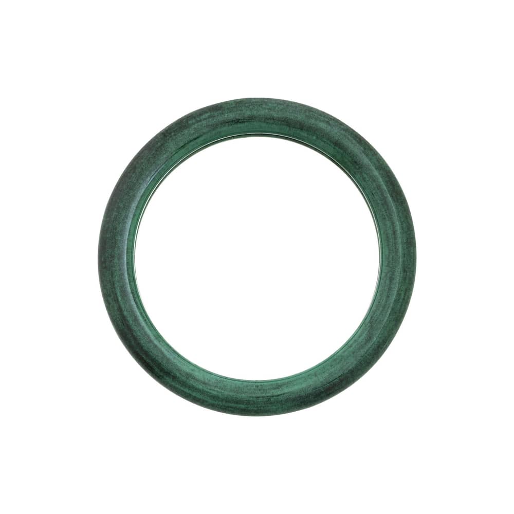 Miroir mural Duplum céramique vert / Ø 48,3 cm - raawii - Jade electric (émail réactif) - Céramique émaillée, Verre
