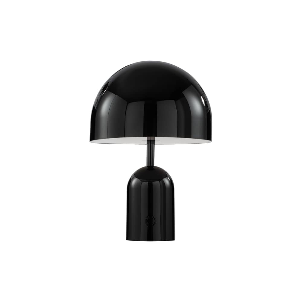 Lampe sans fil rechargeable Bell LED noir - Tom Dixon - Noir - ABS