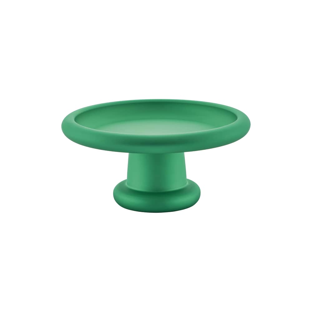 Présentoir à gâteau Discolo métal vert / Ø 26 x H 12 cm - Alessi - Vert - Aluminium anodisé