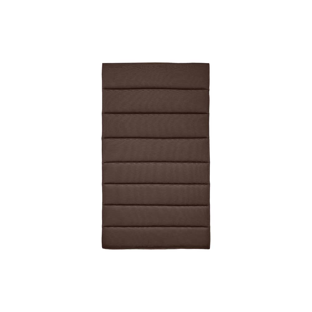 Accessory textile brown / Cushion for Low armchair Dapple - Ferm Living - Dark Chocolate - Foam, Outdoor fabric