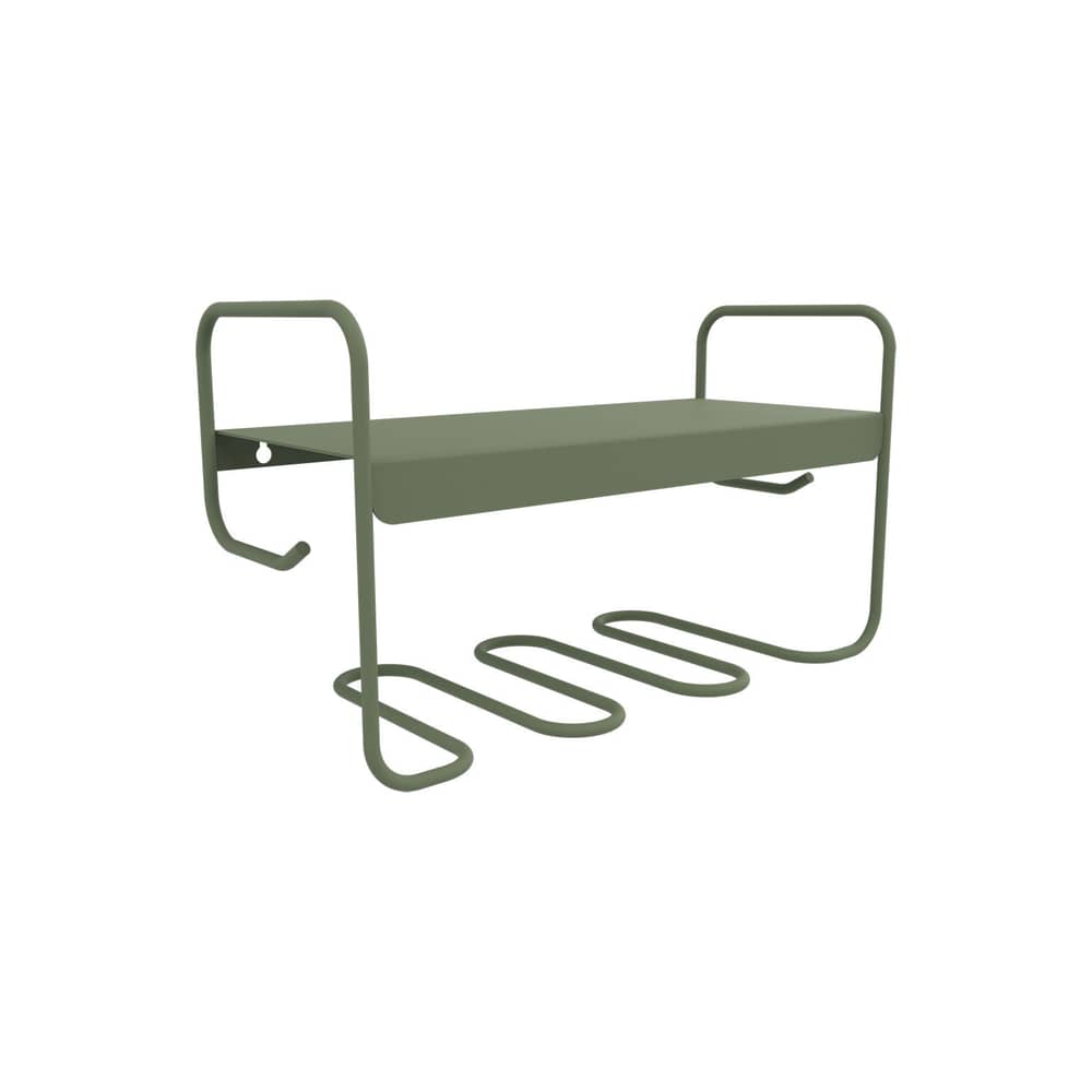 Picolino Wall shelf metal green / L 52 x H 30 cm - Fermob - Cactus - Steel