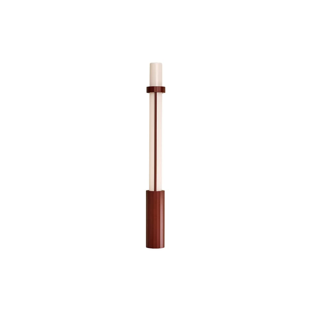 Applique d\'extérieur In Fine LED verre / L 65 cm - DCW éditions - Rouge - Aluminium, Verre