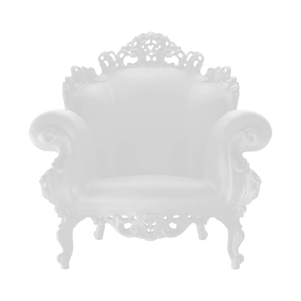 Magis Proust Armchair plastic material white - Magis - White - roto-moulded polyhene