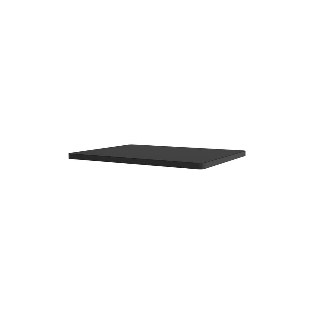  Accessory wood black / Internal Shelf for Panton Wire Single - W 33 x D 25.7 cm - MONTANA - Black & White - Lacquered MDF