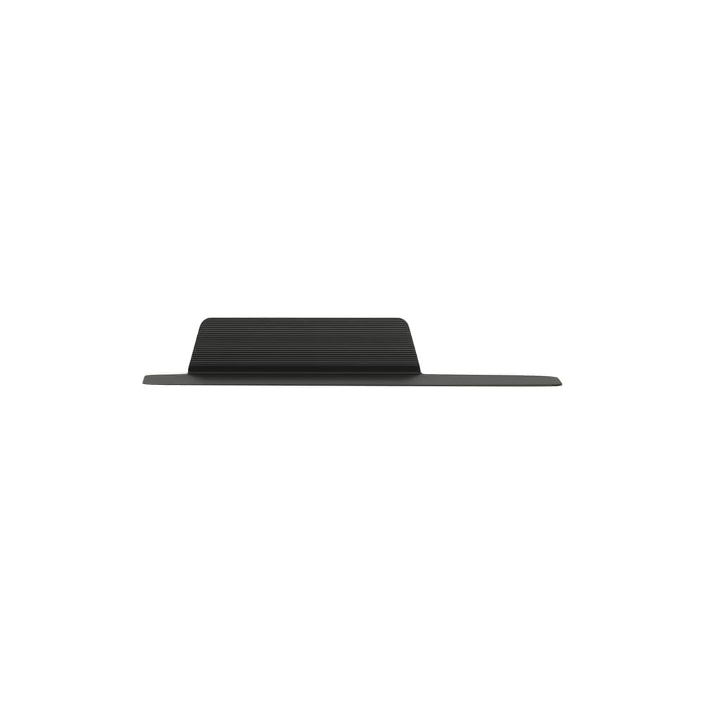 Étagère Jet métal noir / L 80 cm - Normann Copenhagen - Noir - Aluminium anodisé