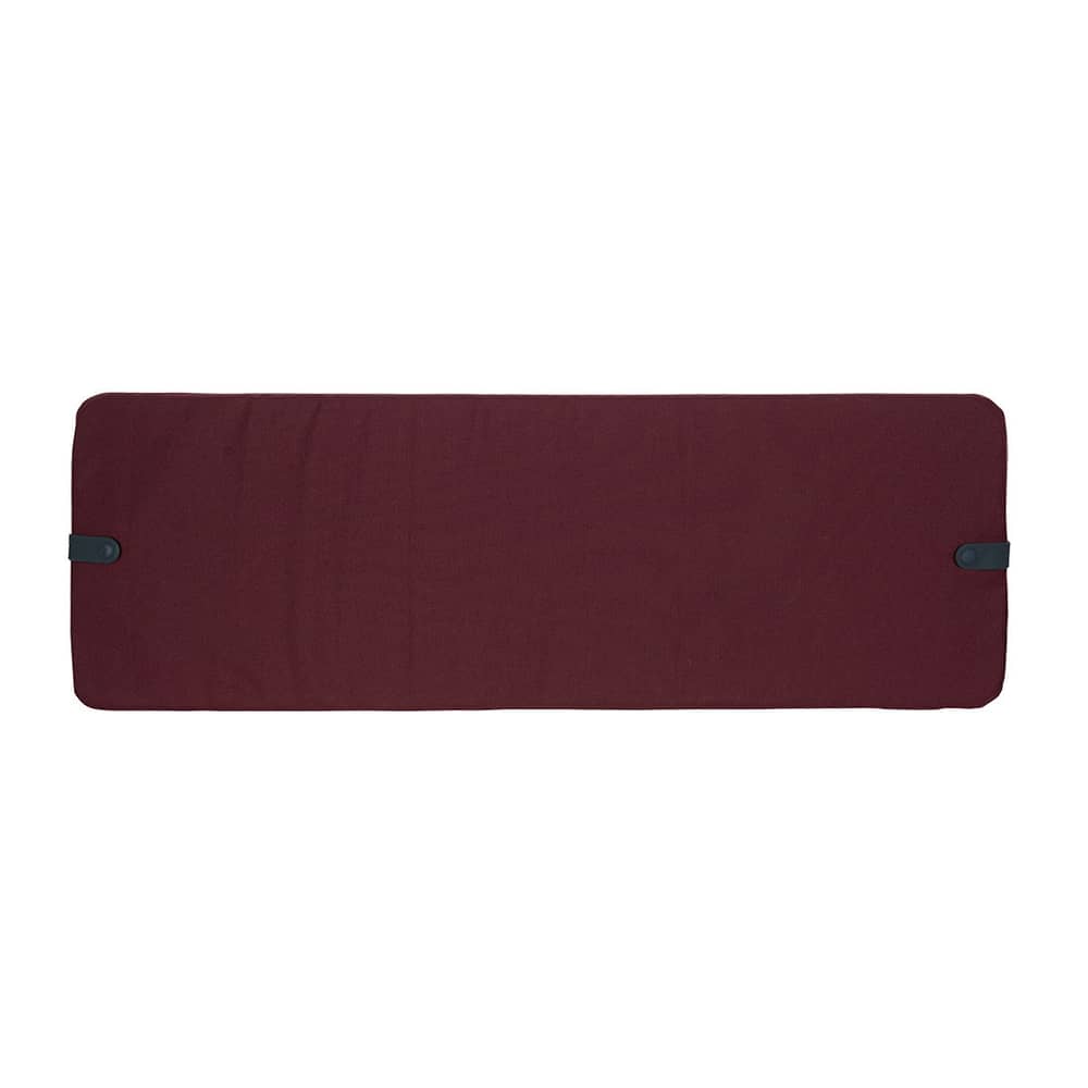 Cuscino per panca Color Mix tessuto viola / 106 x 35 cm - Fermob - Borgogna - Espanso, Tessuto acrilico