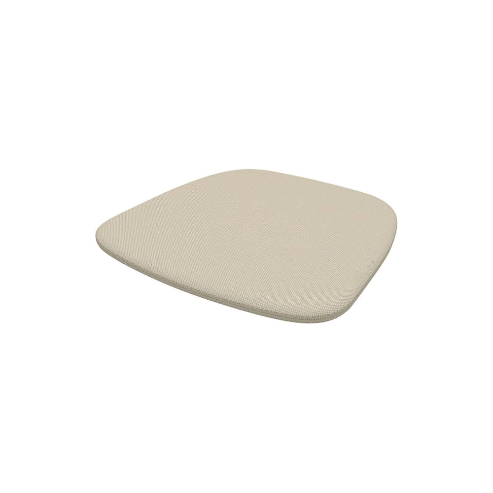 Cuscino per seduta Soft Seat tessuto beige / Type A - 39,5 x P 38,5 - Vitra - Beige scuro (tessuto Hopsak) - Feltro, Tessuto