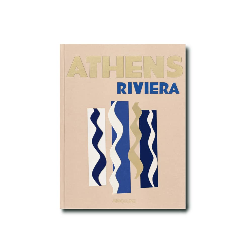 Libro Athens Riviera carta multicolore / Lingua inglese - Editions Assouline - Riviera di Atene - Carta, Lino