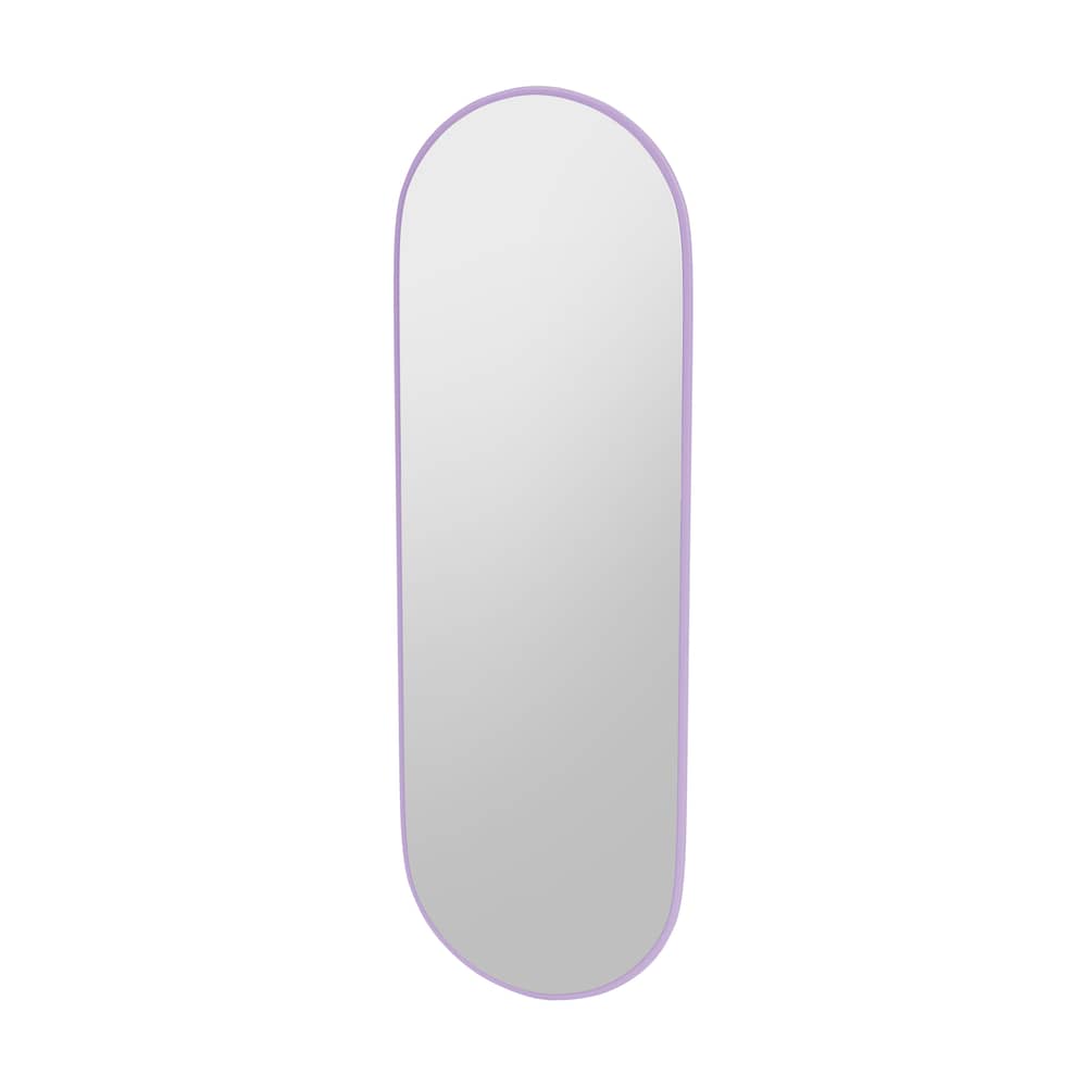Specchio murale Colour Frame - Figure legno viola / 46,8 x 138 cm - MONTANA - Iris 164 -  Verre miroir, MDF laccato