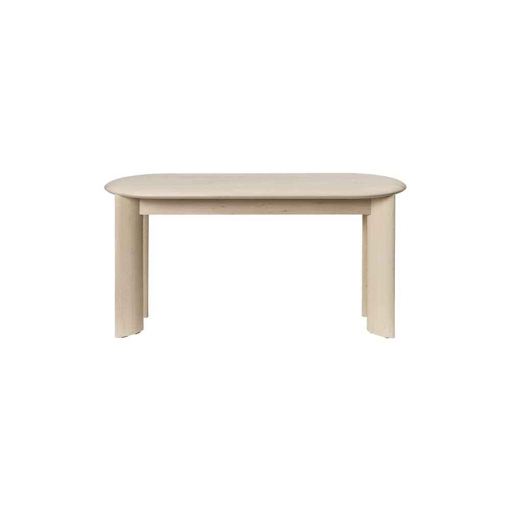 Panchina Bevel legno naturale / L 90 cm - Ferm Living - Legno naturale - Faggio massello