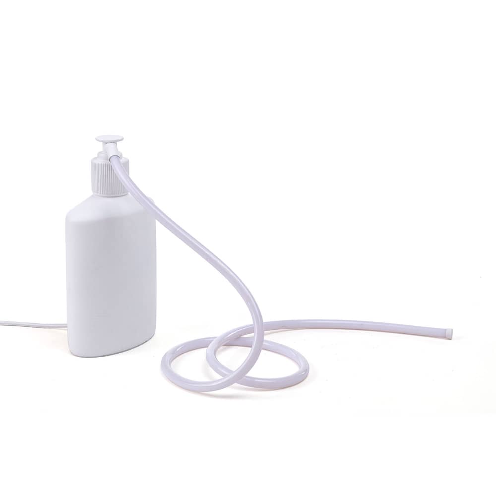 Lampe de table Daily Glow - Savon LED / Résine - 16 x 10 x H 29,5 cm - Seletti - Savon / Blanc - Résine, Silicone