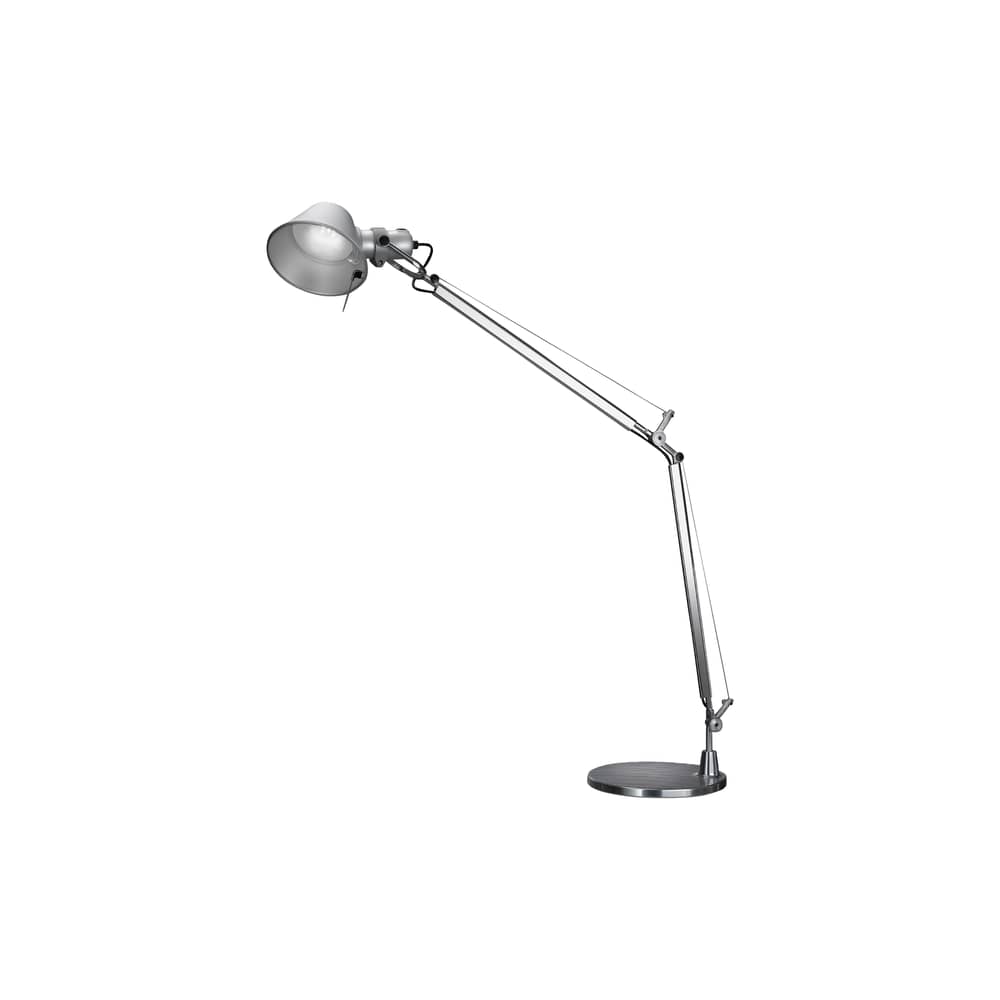 Tolomeo LED Table lamp metal - Artemide - Aluminium - Aluminium