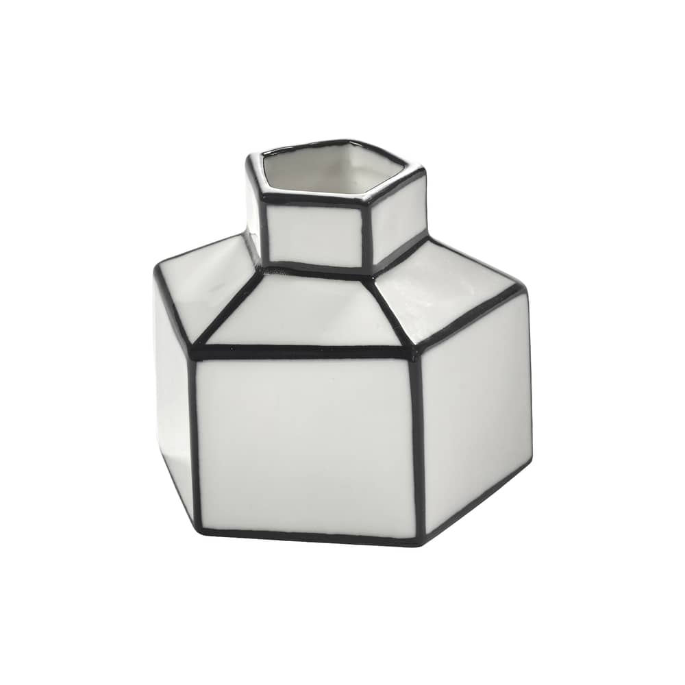 Vase Carte Blanche céramique blanc / Small - Ø 5,8 x H 8,5 cm - Serax - Ø 5,8 x H 8,5 cm - Porcelaine