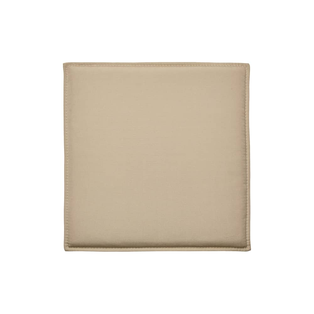 Armlehne  textil beige / Sitzkissen für Stuhl & Armlehnstuhl Dapple - Ferm Living - Kaschmir Beige - Outdoor-Stoff, Schaumstoff