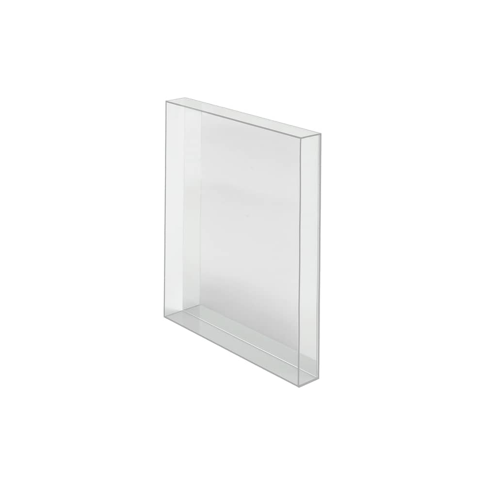Wandspiegel Only me plastikmaterial transparent / B 50 x H 70 cm - Philippe Starck, 2012 - Kartell - Transparent (farblos) - PMMA, Spiegel-Finish