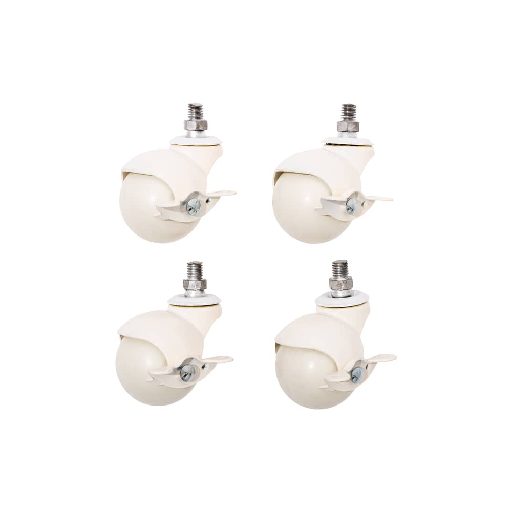 Accessoire / Roulettes pour pieds de parasol Business & Pleasure - BUSINESS & PLEASURE - Blanc - Acier inoxydable