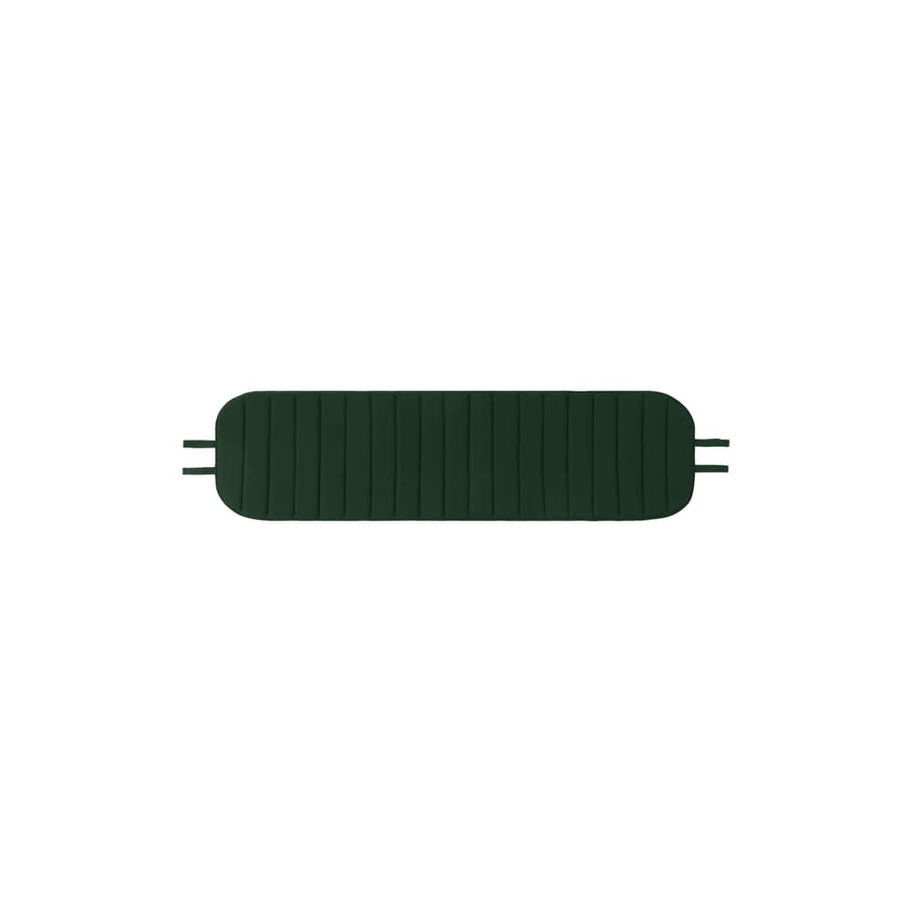 Accessoire / Coussin pour banc Vig L 150 cm - Normann Copenhagen - Vert - Mousse à mémoire de forme, Tissu outdoor