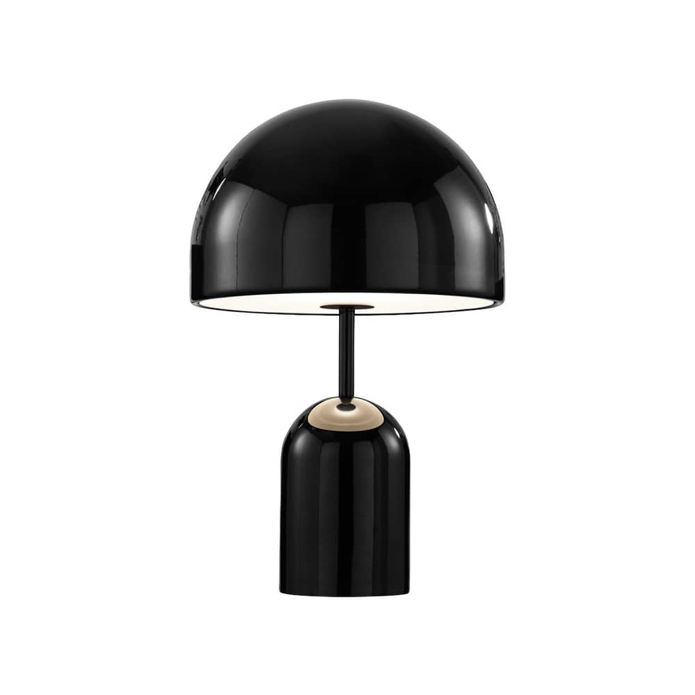 Lampe de table Bell LED métal noir / Ø 28 x H 42,5 cm / Seconde vie - Tom Dixon - Noir - Acier