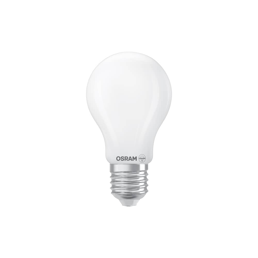Classique A60 LED E27 dimmable bulb glass white Frosted / 11W (= 100W) - Warm white - Osram - 100W (11W LED) / Frosted - Glass