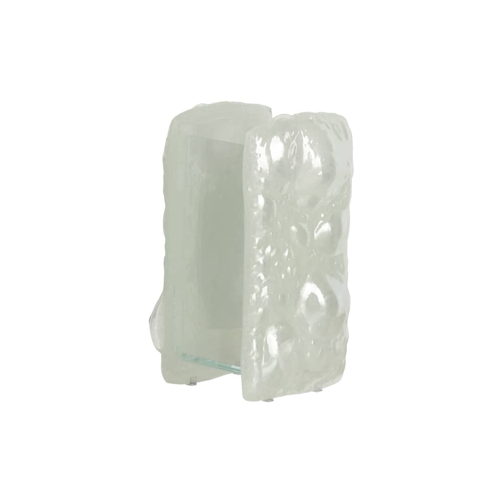Vaso Opalia vetro trasparente / 25 x 25 x H 43 cm - Glas Italia - Trasparente - Vetro