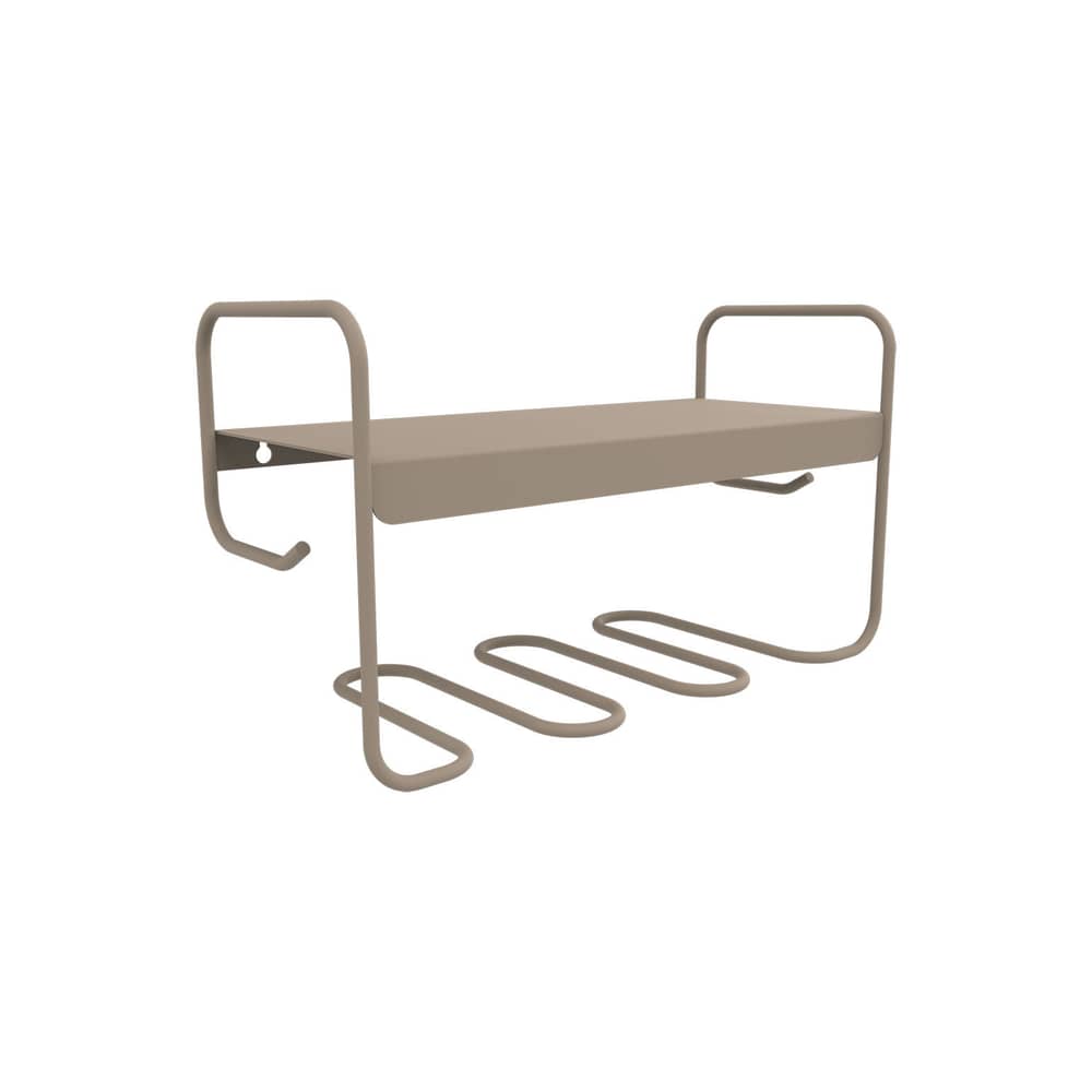 Etagère murale Picolino métal beige / L 52 x H 30 cm - Fermob - Muscade - Acier