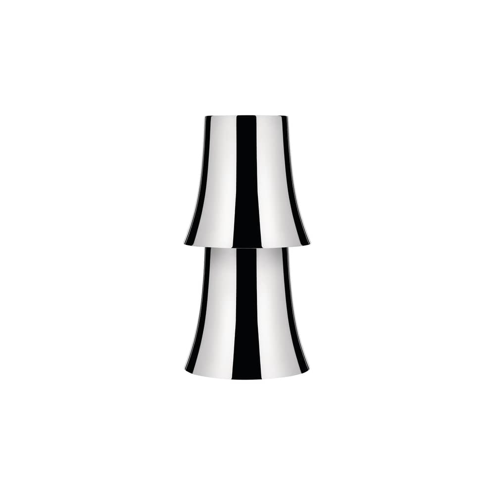 Lampada senza fili ricaricabile Halesia LED metallo argento - Alessi - Acciaio Lucido - Acciaio inossidabile