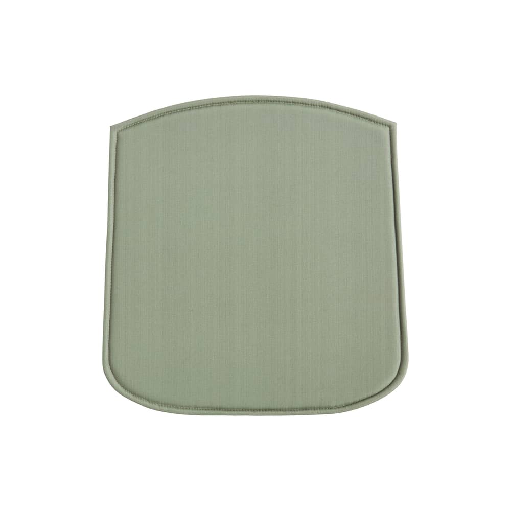 Accessoire / Coussin assise pour chaise & fauteuil Deville - Hay - Vert thym - Mousse polyuréthane, Tissu oléfine