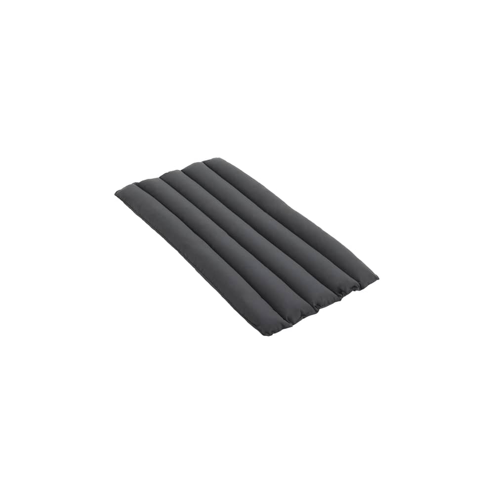 Accessorio  tessuto grigio / Per Poltrona bassa Palissade con schienale basso - Hay - Antracite - Schiuma di poliuretano, Tessuto Olefina