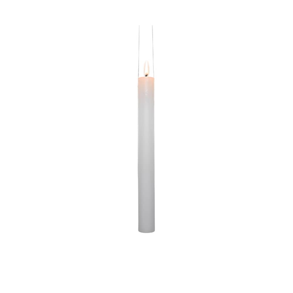 Fly Candle Fly! Candle wax white Hanging candle - Ingo Maurer - White - Plastic, Wax