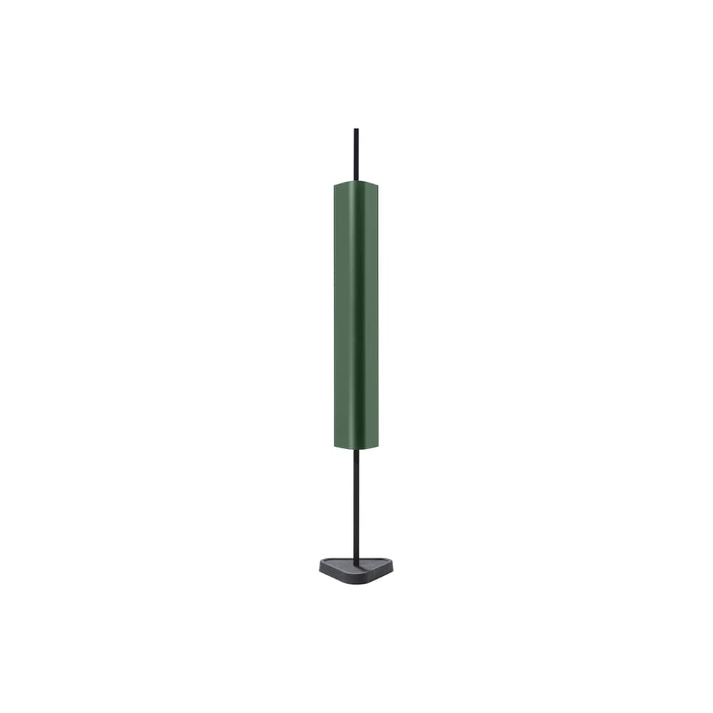 Lampe de table Emi métal vert / Erwan Bouroullec , 2023 - Flos - Vert profond - Aluminium, Fonte