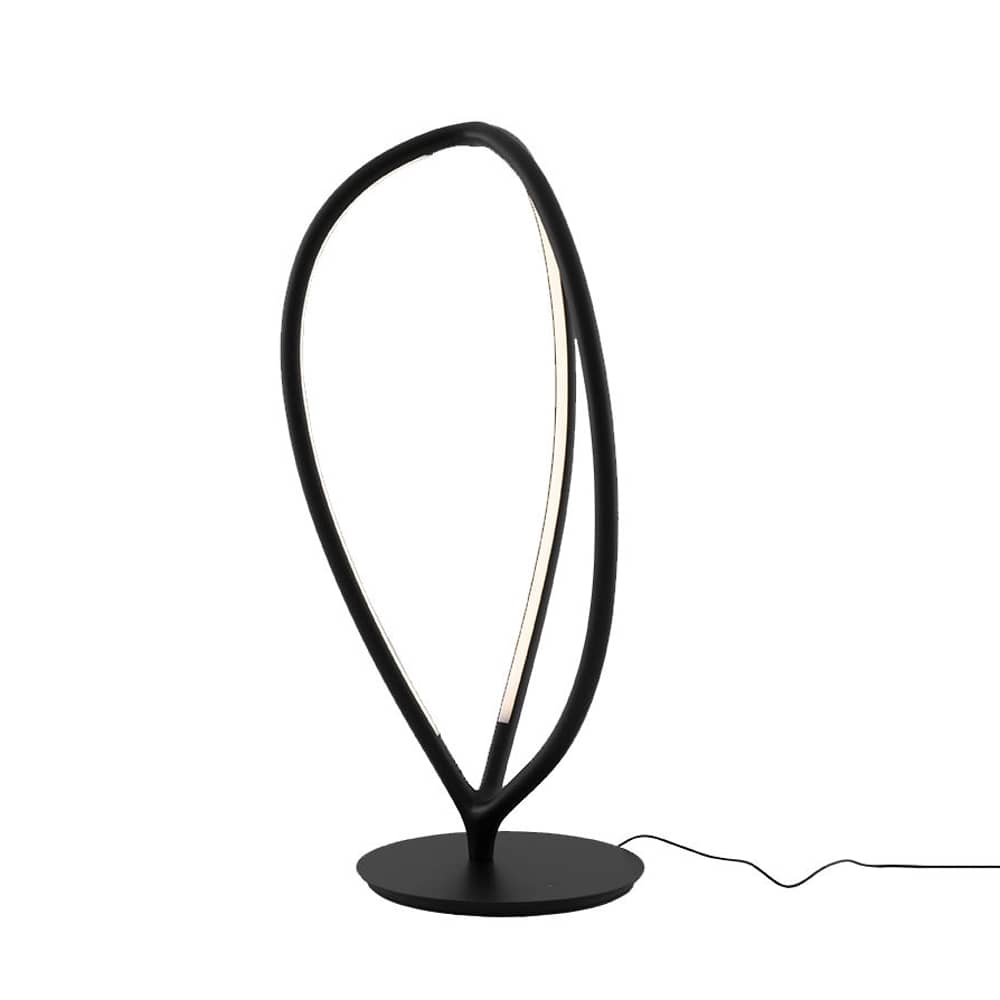 Tischleuchte Arrival LED metall schwarz / Aluminium - H 66 cm - Artemide - Schwarz - Aluminium