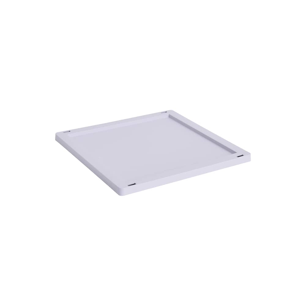 Deckel  plastikmaterial violett / Für Korb Colour Crate Medium Medium Square & Cube 30 x 30 cm - Hay - Lavendel - Recyceltes Polypropylen