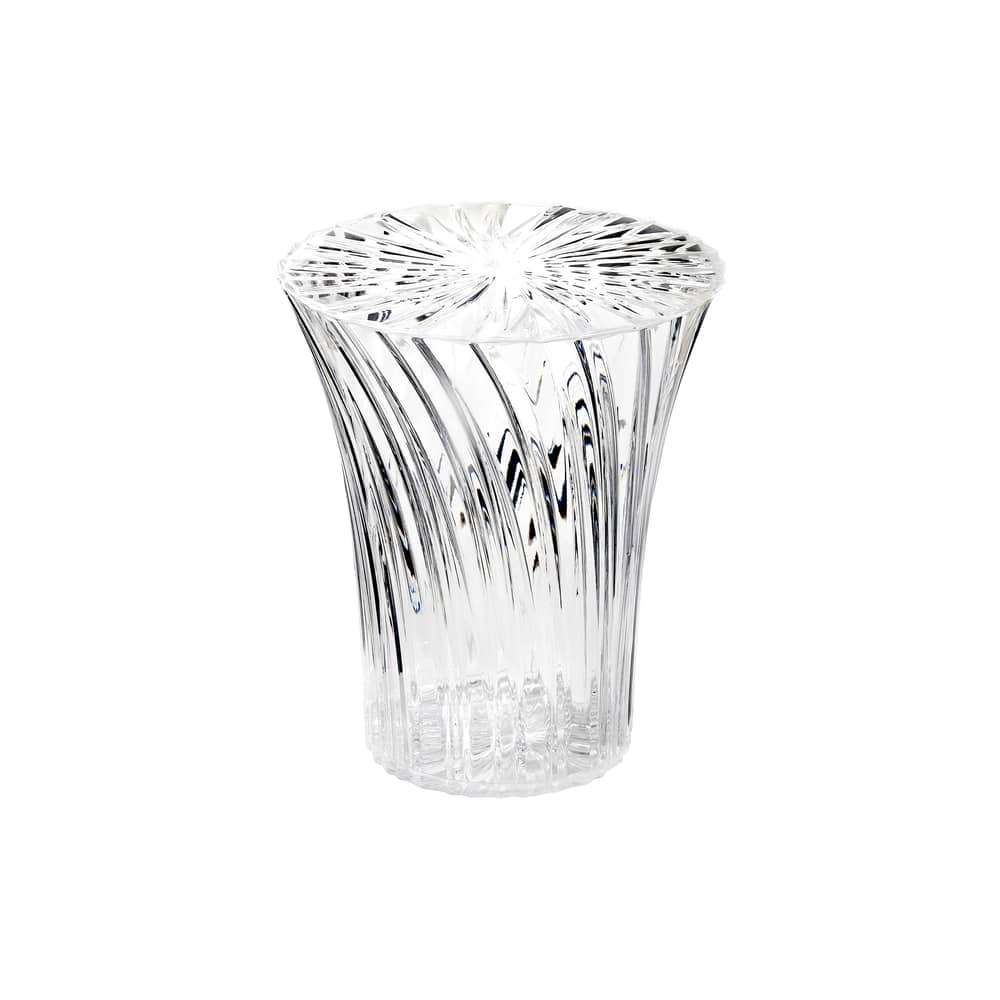 Sparkle End table plastic material transparent / Ø 38 x H 44 cm - Tokujin Yoshioka, 2014 - Kartell - Cristal - PMMA