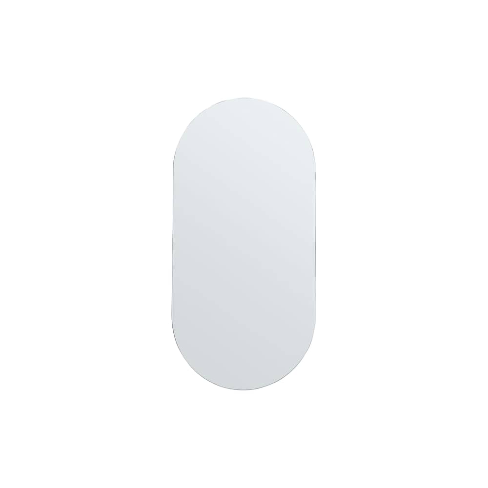 Wandspiegel Walls Small glas spiegel / L 35 x H 70 cm - House Doctor - 35 x 70 cm - Eisen, Glas, Holzfaserplatte