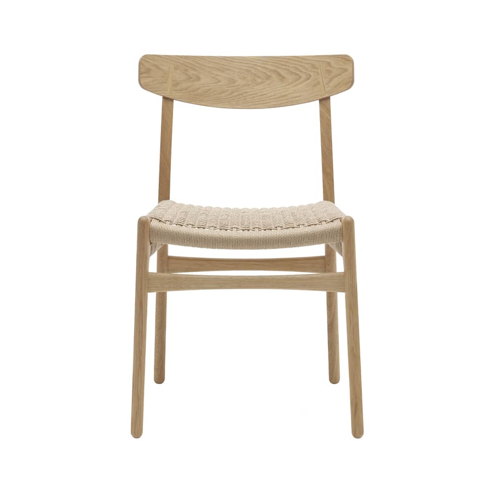 CARL HANSEN & SON CH23 Chair - natural oiled oak | Made In Design UK