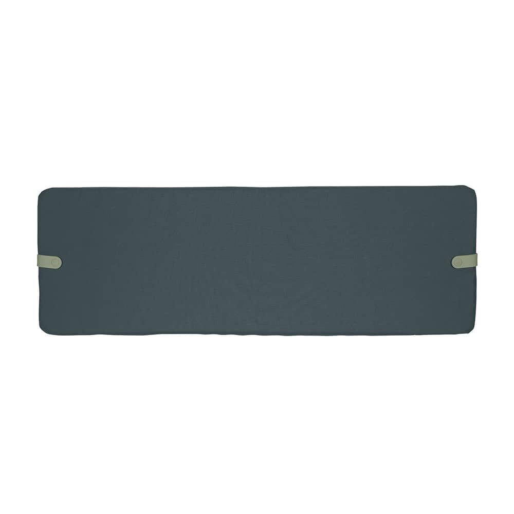 Cuscino per panca Color Mix tessuto blu / 106 x 35 cm - Fermob - Blu notte - Espanso, Tessuto acrilico