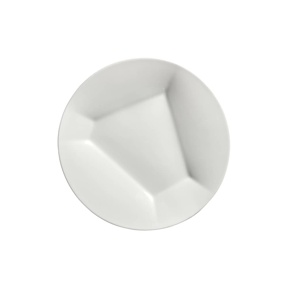 Teller Silos 02 keramik weiß / Ø 28 cm – 2er-Set - Serax - Nr. 02 / Weiß - Porzellan