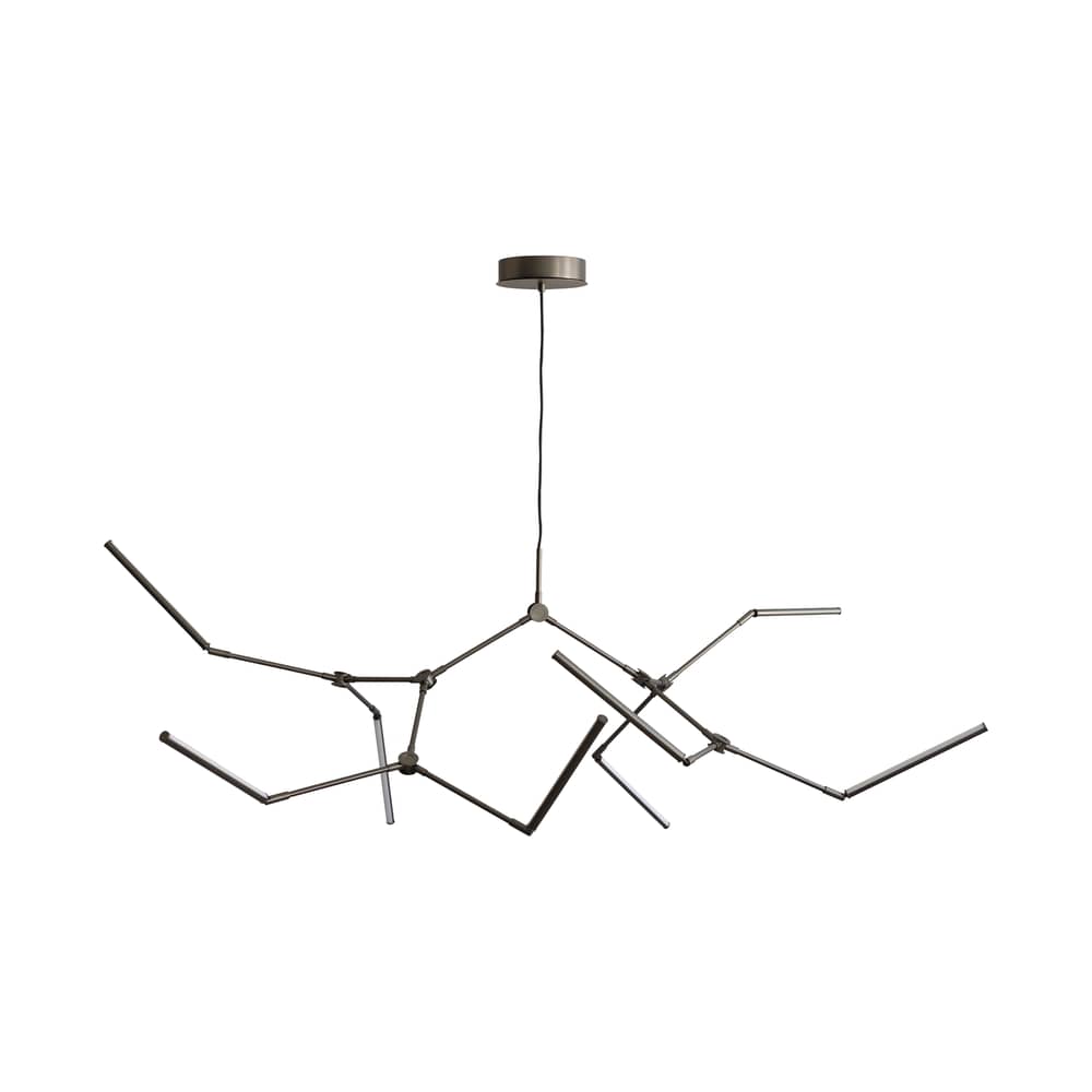 Suspension Stick LED / Articulé - 196 x 150 cm - 101 COPENHAGEN - Bronze - Acrylique, Aluminium