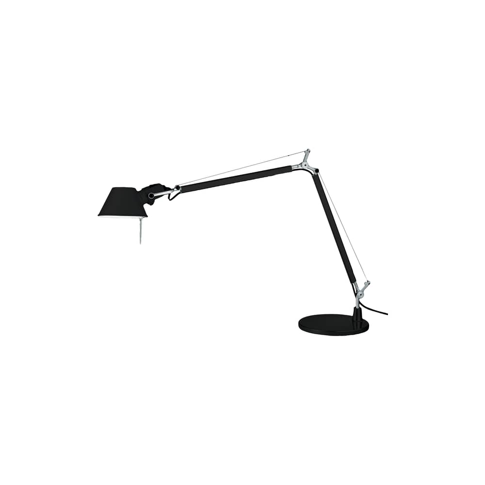 Lampada da tavolo Tolomeo metallo nero - Artemide - Nero - incandescente - alluminio verniciato