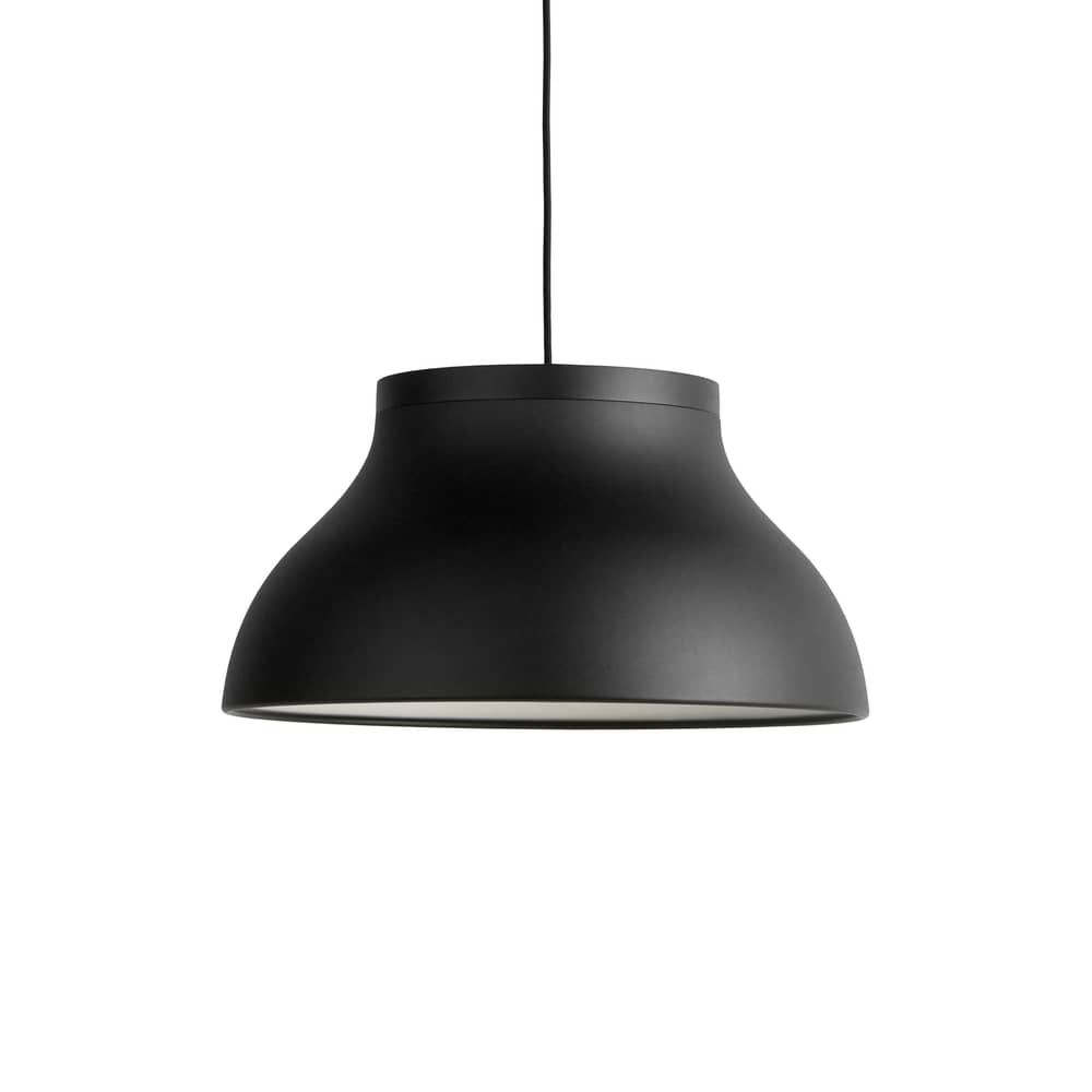 Pendelleuchte PC Medium metall schwarz / Ø 40 cm - Aluminium - Hay - Schwarz - eloxiertes Aluminium