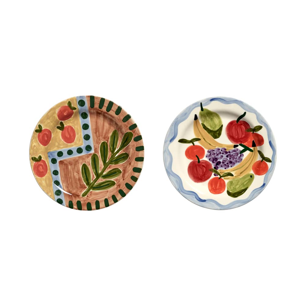 Set de 2 assiettes Dljntlas 04 / Ø 25,8 cm - Serax - Dljntlas - Grès