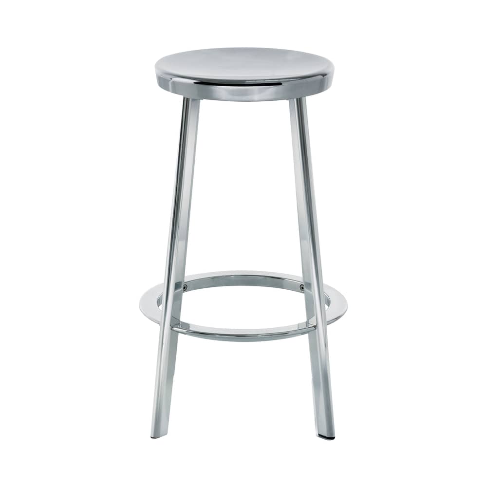 Déjà-vu Bar stool metal H 66 cm - Metal - Magis - Stool H 66 cm - Cast aluminium, Polished aluminium